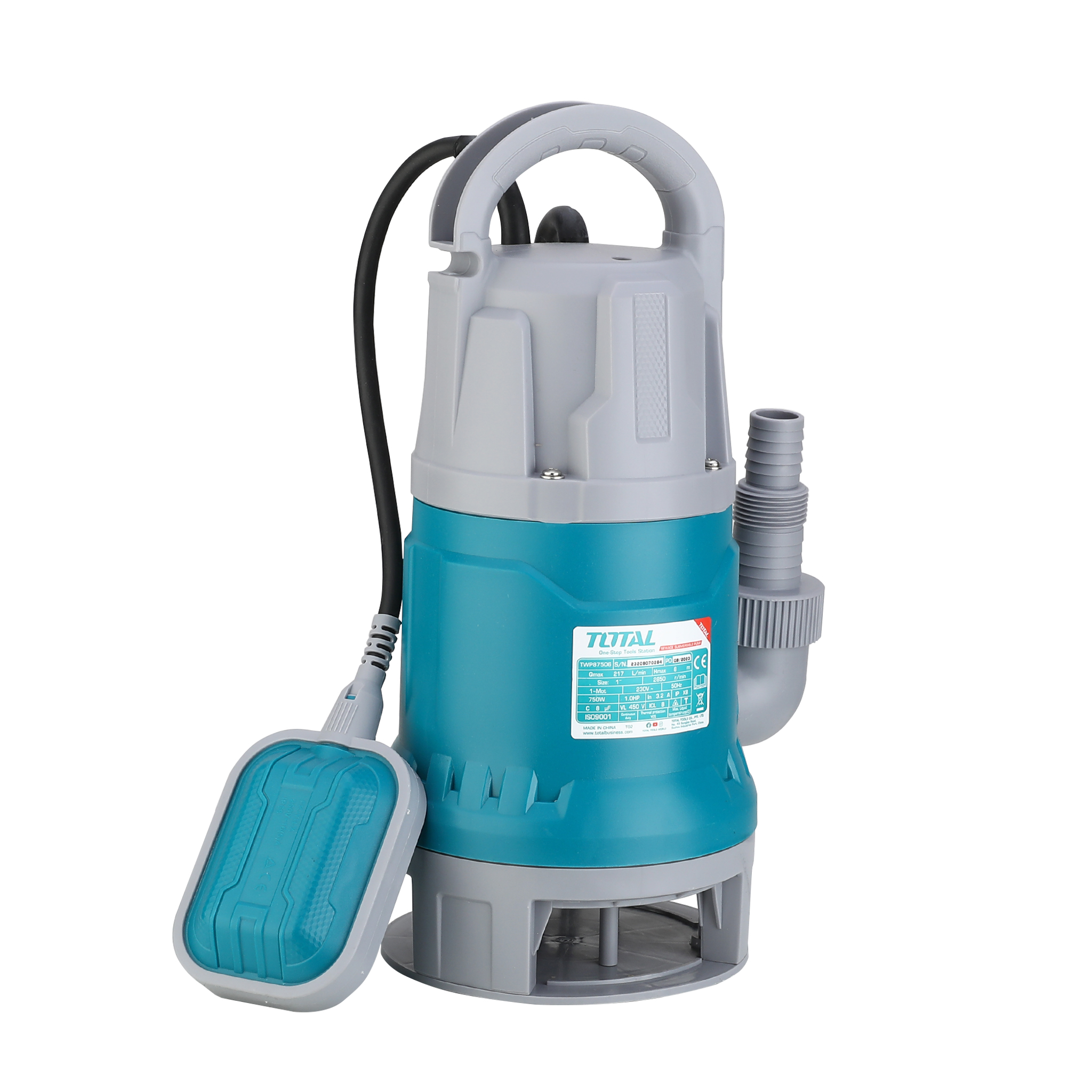 Bomba de água elétrica para água suja TWP87506 | 750 W