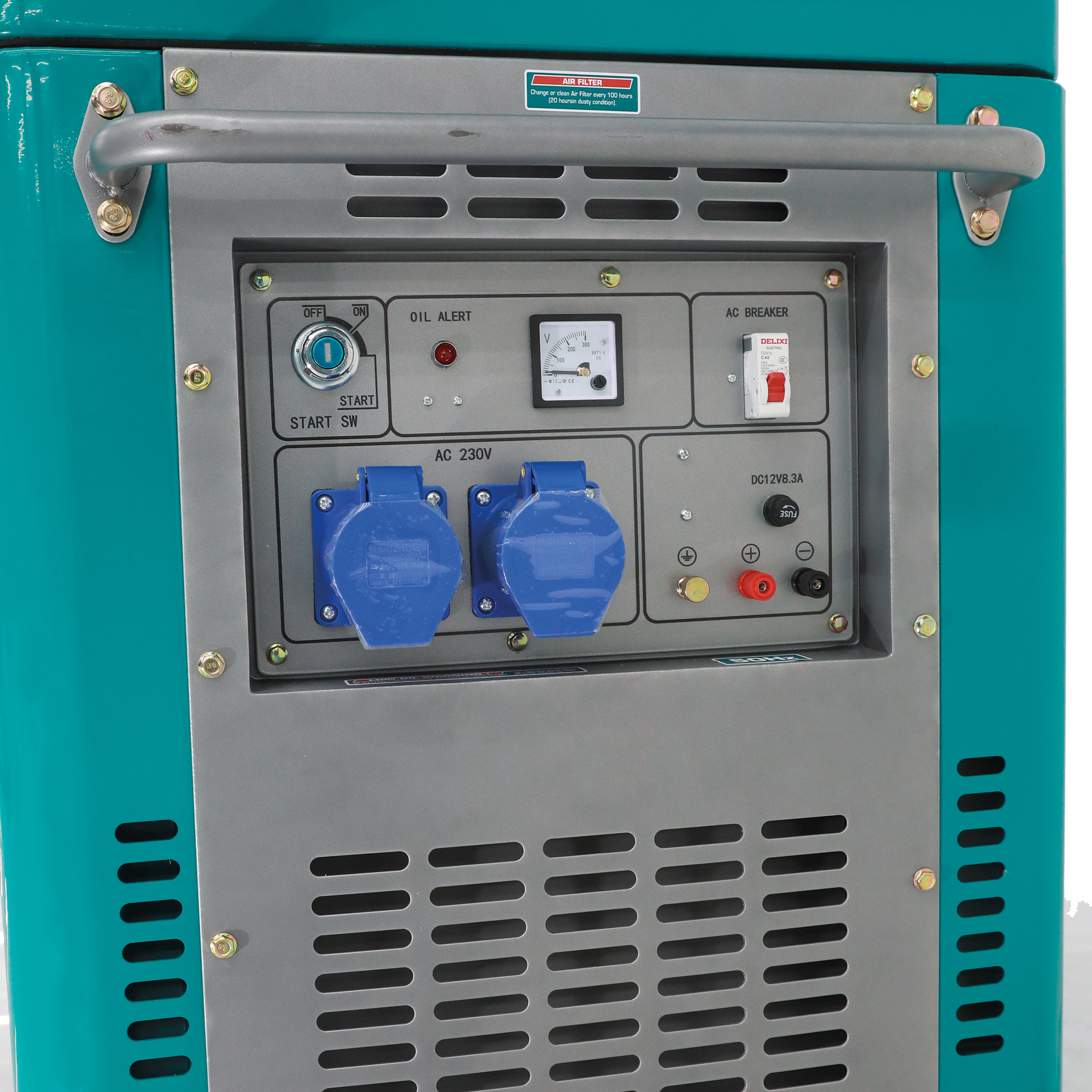 GERADOR diesel insonorizado 8.0 kW - Monofásico TP280001 | 8.0 kW