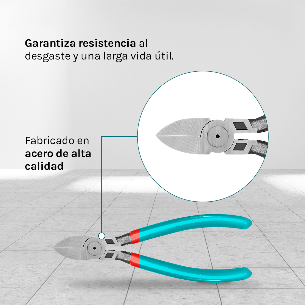 Alicate de corte para plástico THT230P | 160 mm