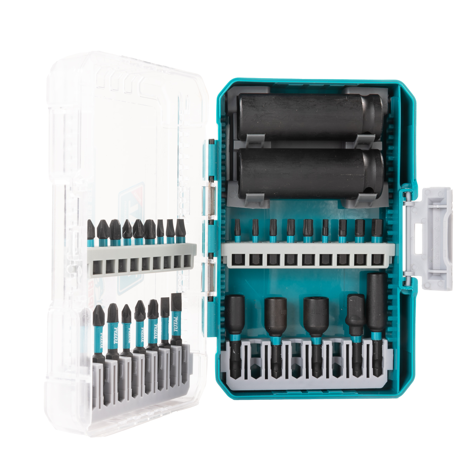 Caixa de 33 pontas de impacto + porta-pontas TACSDL63306