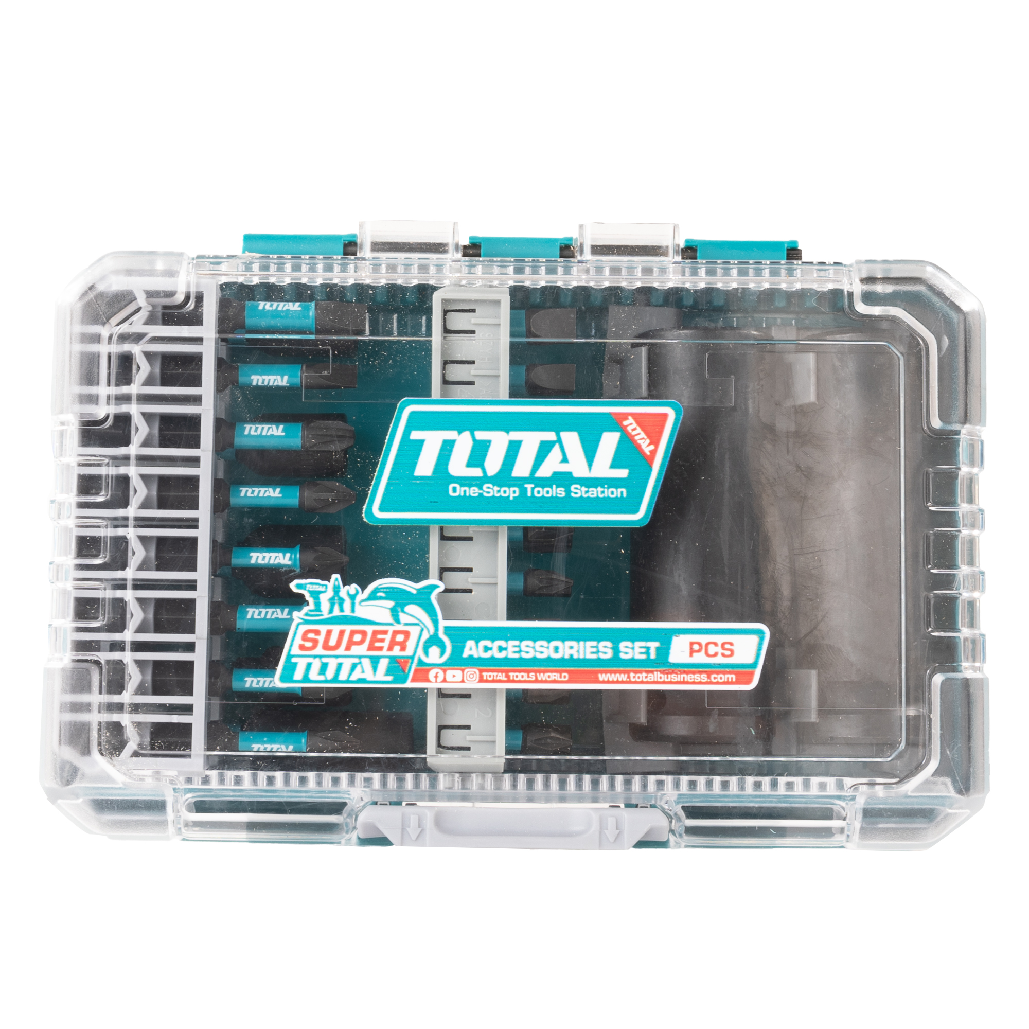 Caixa de 33 pontas de impacto + porta-pontas TACSDL63306
