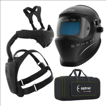 Pack: sphereX quattro - capacete de soldadura e swiss air com painel de controlo