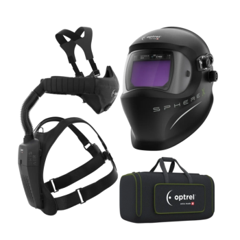 Pack: sphereX 2.5 preto - capacete de soldadura e swiss air