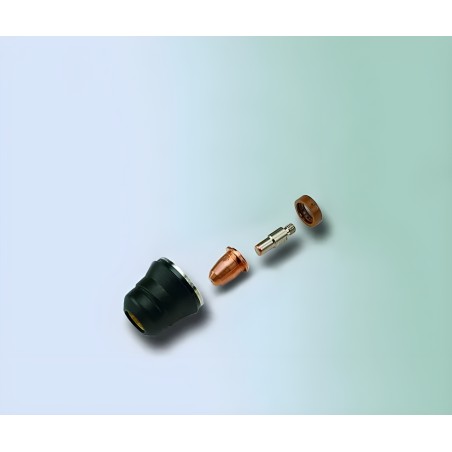 10 Eléctrodos médios para cortador de plasma deca IPAC 1235 e 1235K