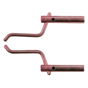 2 braços retos 120 mm + 2 eléctrodos inclinados Ø 12 mm Modular 230 e 400 Telwin