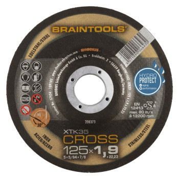 RHODIUS | Disco de corte para inox Ø 125 mm Rhodius XTK35