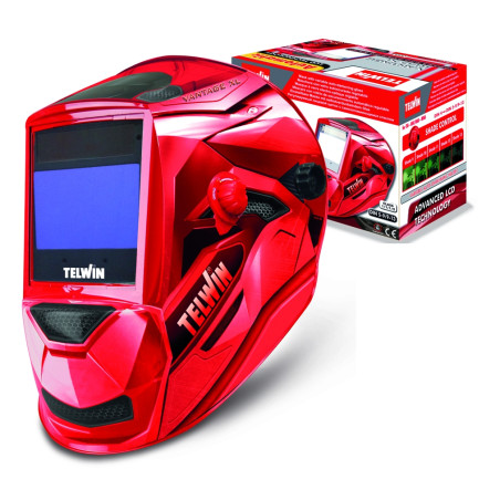 Máscara de soldadura LCD TELWIN VANTAGE RED XL