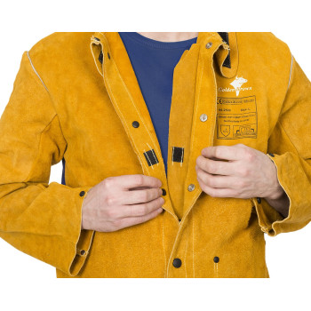 Casaco de soldador Golden Brown Weldas