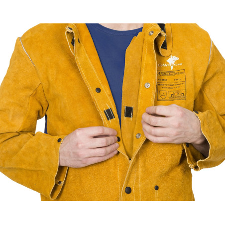 Casaco de soldador Golden Brown Weldas