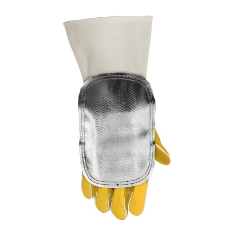 Protetor de mão aluminizado com dorso em couro Weldas
