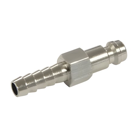 Conexão de gás macho Ø 7 mm encaixável para máquina multi pearl