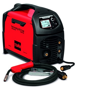 TELWIN - DUAL 210 Synergic | Máquina de soldar MIG MAG semiautomática - Máquina Mu