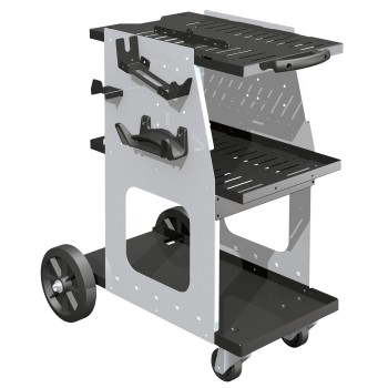Carrinho para posto de soldadura MIG ou TIG + garrafa de gás até 4 m3 WELD 81