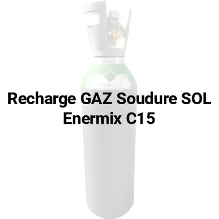 Recarga de gás Sol Enermix C15