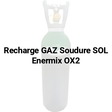 Recarga de gás Sol Enermix OX2