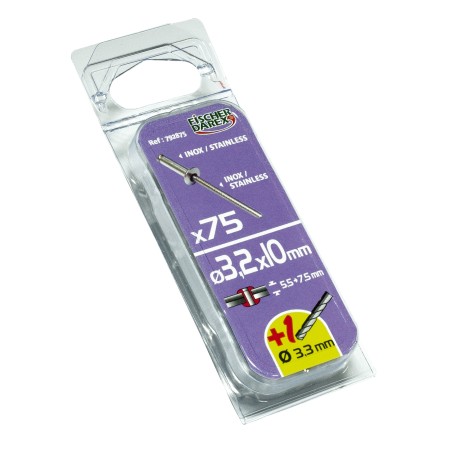 Rebites inox Ø 3,2 x10