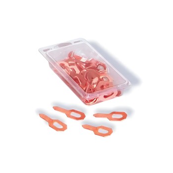 Saco de anilhas planas entalhadas para desempenador