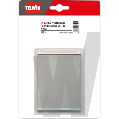 2 visores de proteção para máscara de soldar TELWIN