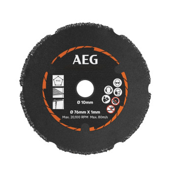 Disco Ø 76 mm para multi-serra AEG