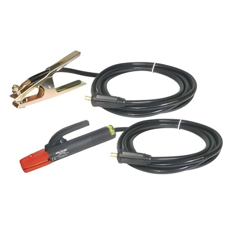 Kit de acessórios porta-elétrodo + pinça de massa Lincoln