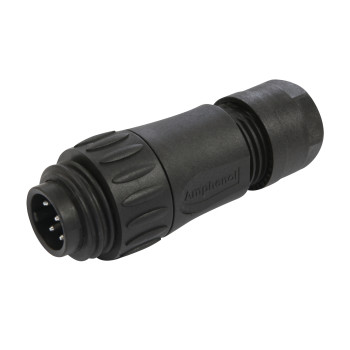 Conector macho 7 pinos tipo Amphenol