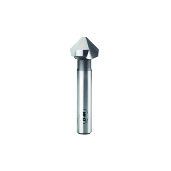 Fresa de chanfrar 3 dentes HSS ângulo 90° para aço
