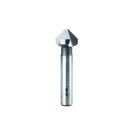 Fresa de chanfrar 3 dentes HSS ângulo 90°