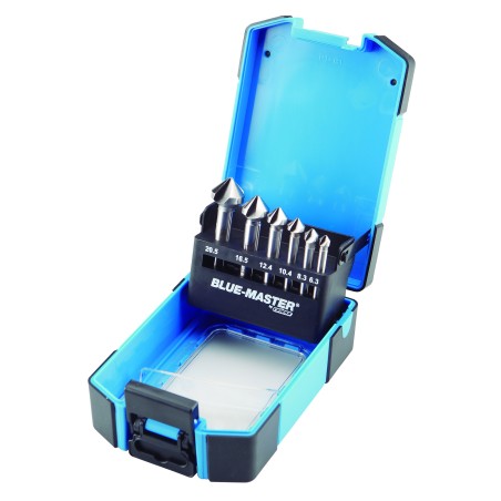 Estojo de fresa de chanfrar 3 dentes HSS ângulo 90° para aço