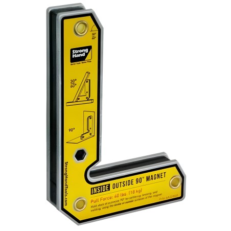 Esquadro magnético interno/externo StrongHandTools
