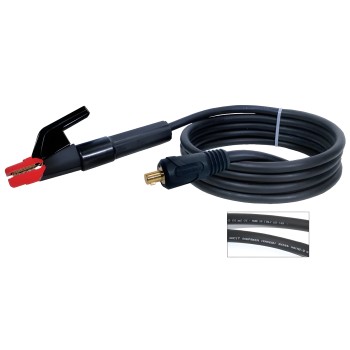 Porta-eléctrodo 250 A + cabo 35 mm² - conector 13 mm