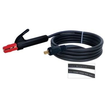Porta-eléctrodo PARVA 2 + cabo secção 25 mm² conector 13 mm