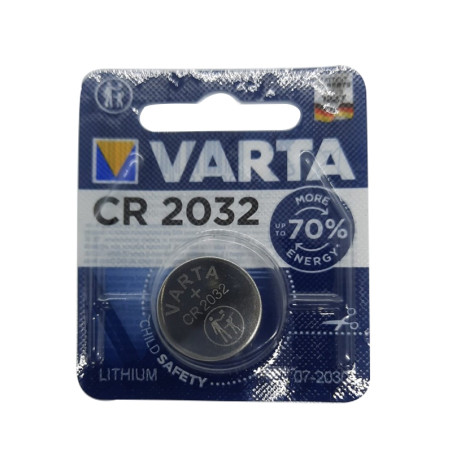 Pilha de botão de lítio CR2032