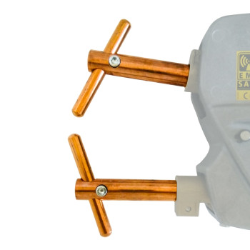 2 braços direitos 120 mm + 2 eléctrodos inclinados Ø 12 mm Modular 230 e 400 Telwin