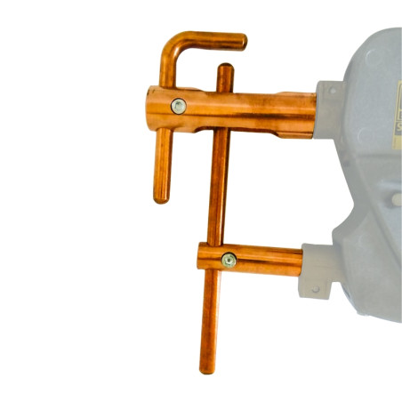 2 braços direitos 140 mm + 1 eléctrodo curvo Ø 12 mm e 1 recto 215 mm Modular 230 e 400 Telwin
