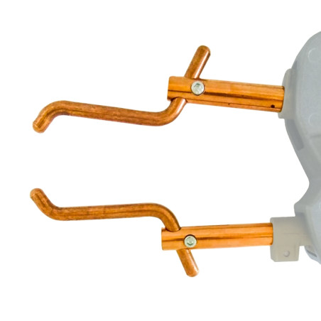 2 braços direitos 120 mm + 2 eléctrodos inclinados Ø 12 mm Modular 230 e 400 Telwin