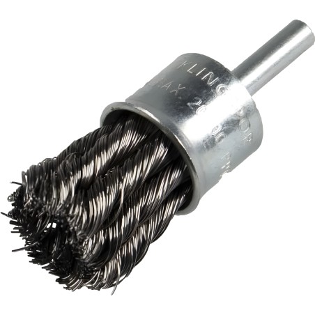 KLINGSPOR - Escova de pincel em haste, fio ondulado BPS 600W