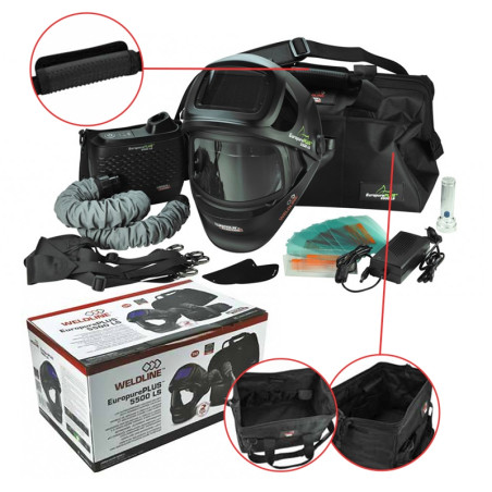 Lincoln Electric - Máscara de soldadura ventilada Europure Plus 5500LS
