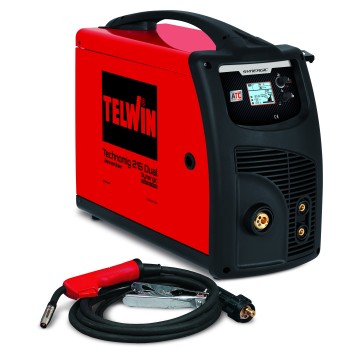 TELWIN -TECHNOMIG 215 DUAL SYNERGIC |Multi-process welding unit