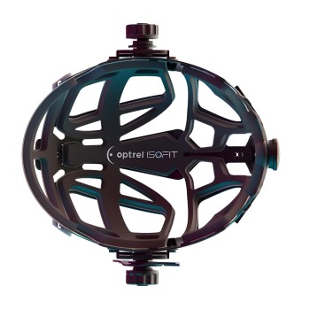 Optrel - Arnês Isofit headgear preto botão verde