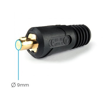 1 Conector de 1/4 de volta macho