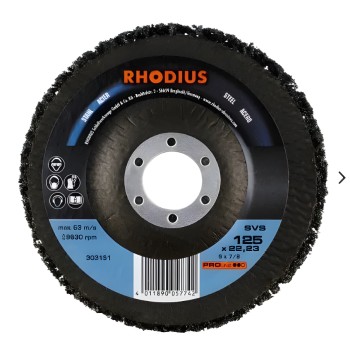 RHODIUS - Non-woven nylon cleaning disc