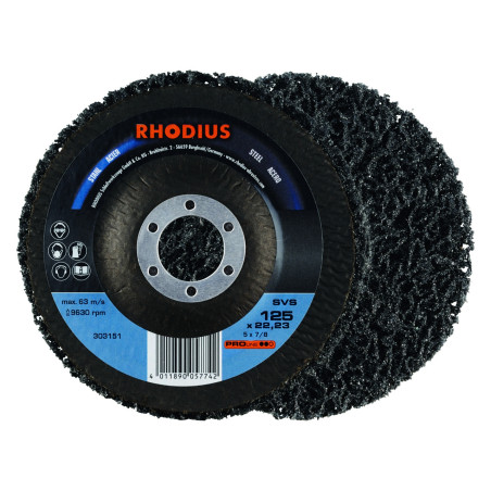 RHODIUS - Disco de limpeza em nylon não tecido