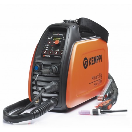 KEMPPI - Posto Minarc TIG EVO 200 com tocha TX225 comprimento 8 m