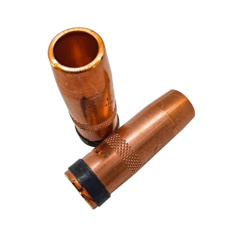 2 bocais de gás cónicos diâmetro 16 mm - Comprimento 76 mm