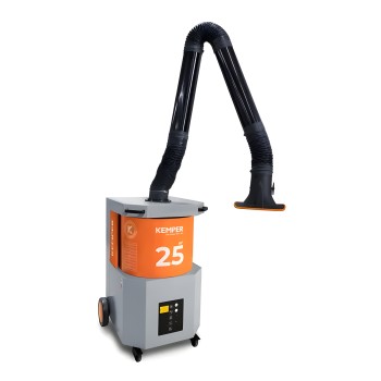 KEMPER - Aspirador de fumos de soldadura Smartfil com braço de aspiração articulado