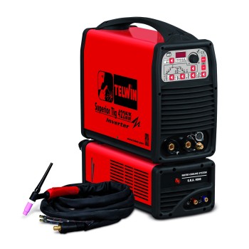 TELWIN - Posto de soldadura TIG AC DC Superior TIG 422