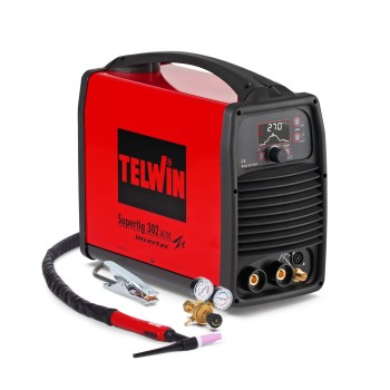 TELWIN - Supertig 302 AC/DC | Posto TIG com acessórios
