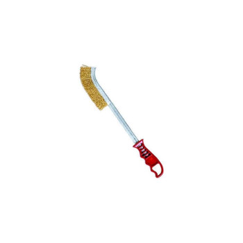 Escova de soldadura com fio de aço ondulado para escovagem do aço