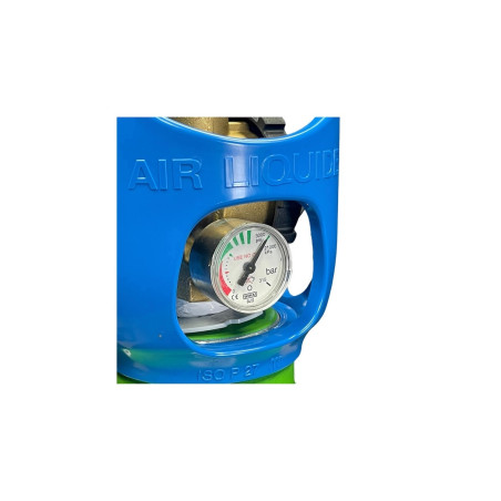 Garrafa ÁRGON CO2 8% Regulador integrado - Albee Weld ArMix - 2,4m3