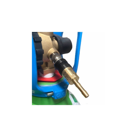 Garrafa ÁRGON CO2 8% Regulador integrado - Albee Weld ArMix - 2,4m3